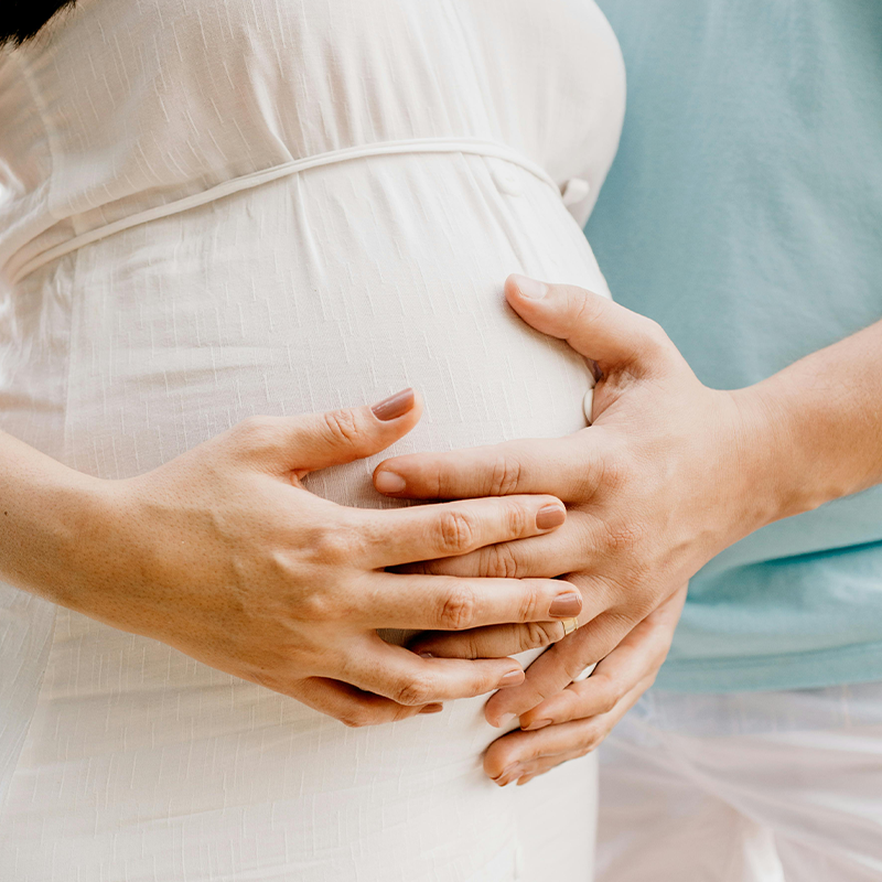 Fertility Acupuncture, San Diego, CA, Image of pregnant woman.