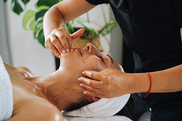 The Botox Alternative That Empowers Your Skin to Heal, image of woman receiving cosmetic facial acupuncture.